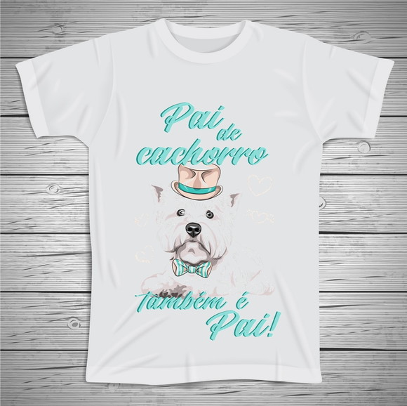 Camiseta Pai De Cachorro