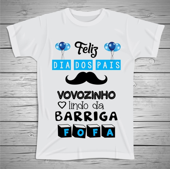 Camiseta Feliz Dia dos Pais
