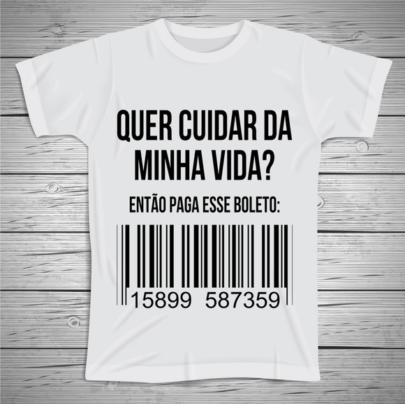 Camiseta Divertida Boleto
