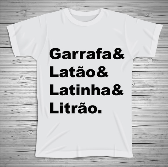 Camiseta Divertida Litrão