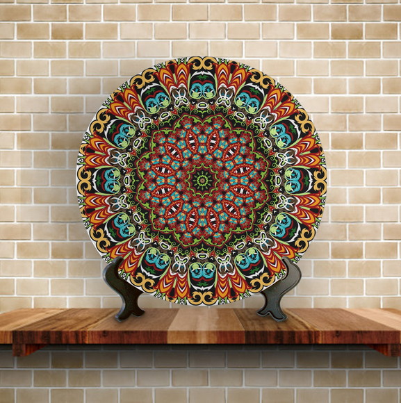 Prato Decorativo Mandala