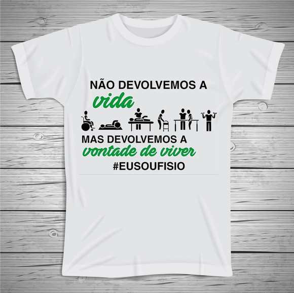 Camiseta Profissão Fisioterapia