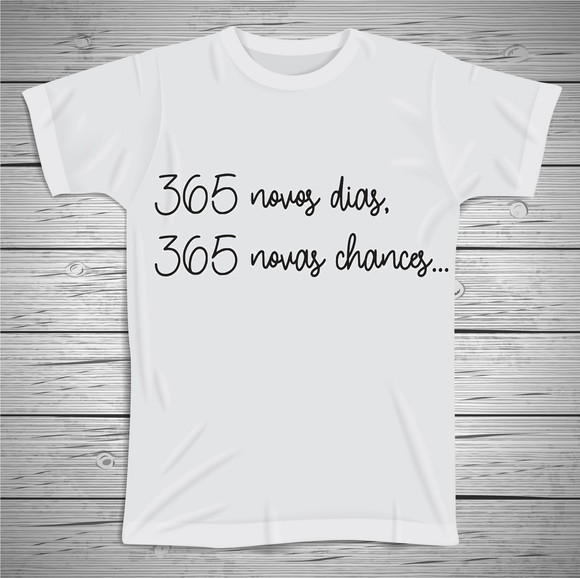 Camiseta Ano Novo