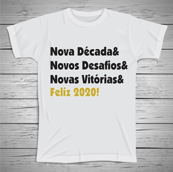 Camiseta Ano Novo