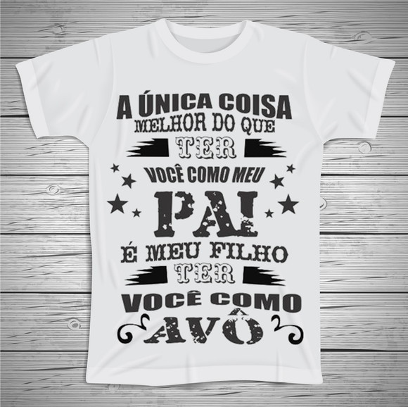 Camiseta Dia dos Pais