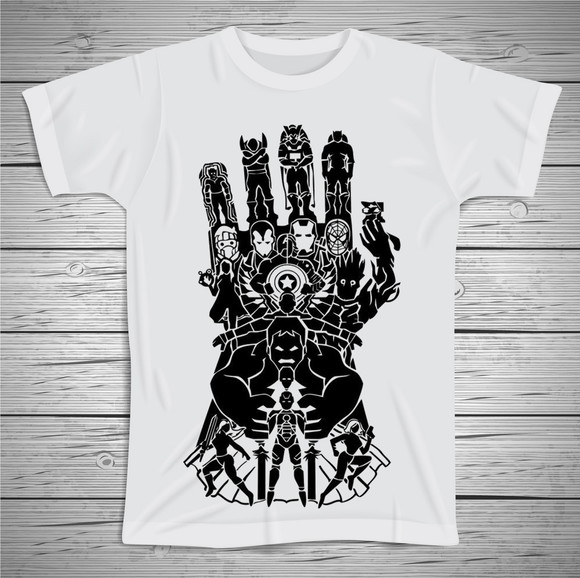 Camiseta Super Heróis