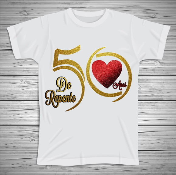 Camiseta Cinquenta Anos