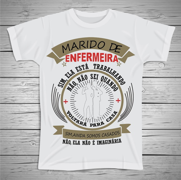 Camiseta Marido de Enfermeira
