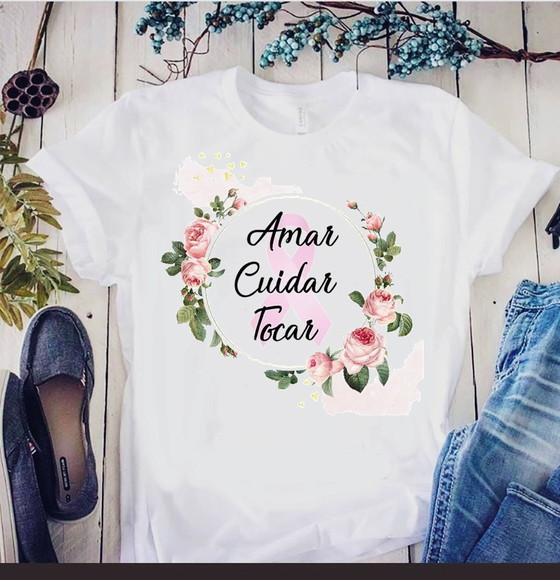 Camiseta Amar Cuida e Tocar