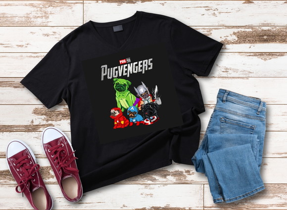 Camiseta Pug Avengers