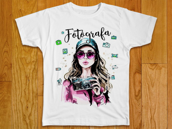 Camiseta Profissão Fotografia