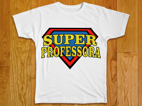 Camiseta Super Professora