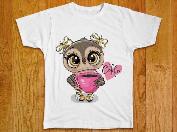 Camiseta Coruja