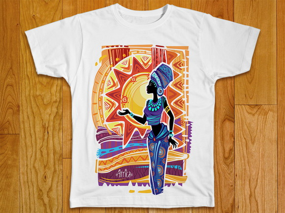 Camiseta Africa