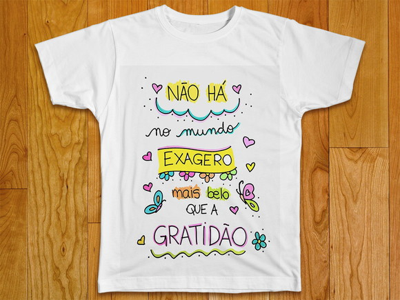 Camiseta Gratidão
