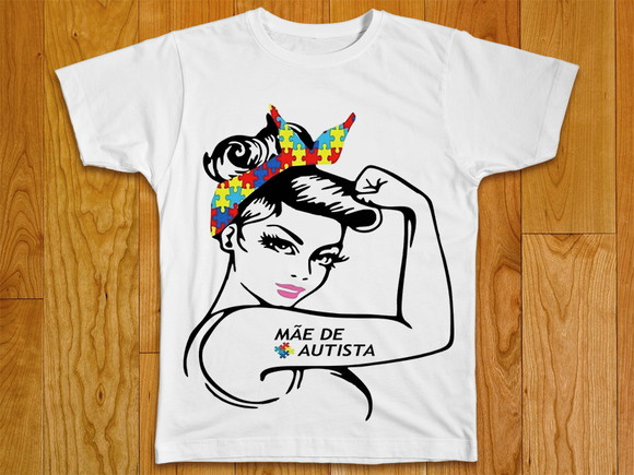 Camiseta Mãe de Autista
