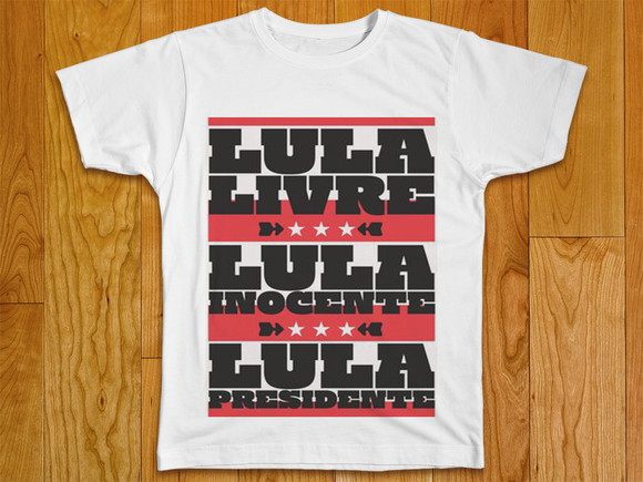 Camiseta Lula Livre