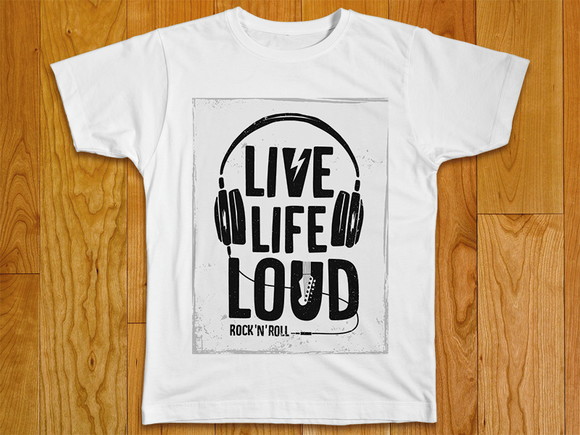Camiseta Rock