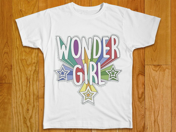 Camiseta Wonder Girl