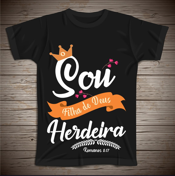 Camiseta Sou Filha de Deus