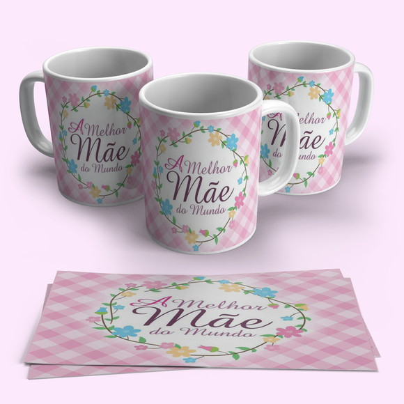 Caneca A Mellhor Mãe do Mundo