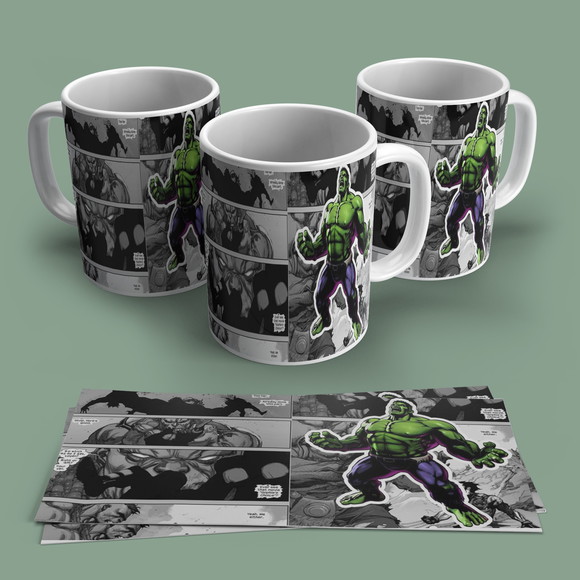 Caneca Porcelana Hulk