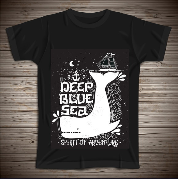 Camiseta Deep Blue Sea