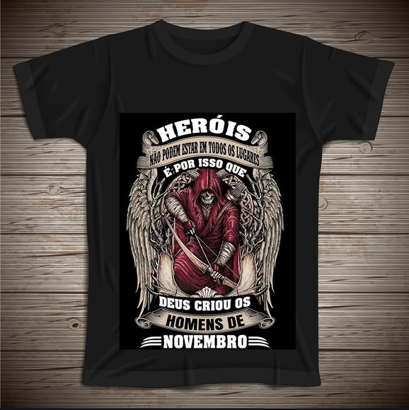 Camiseta Heróis Não Podem Estar em Todos os Lugares