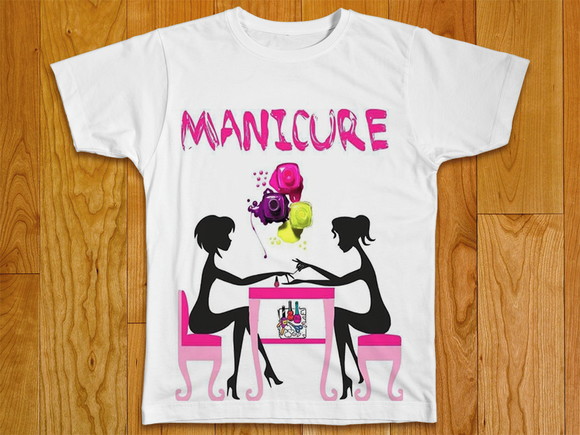 Camiseta Profissão Manicure