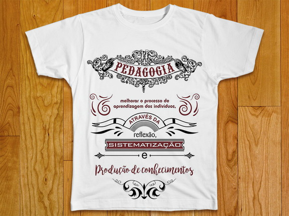 Camiseta Profissão Pedagogia