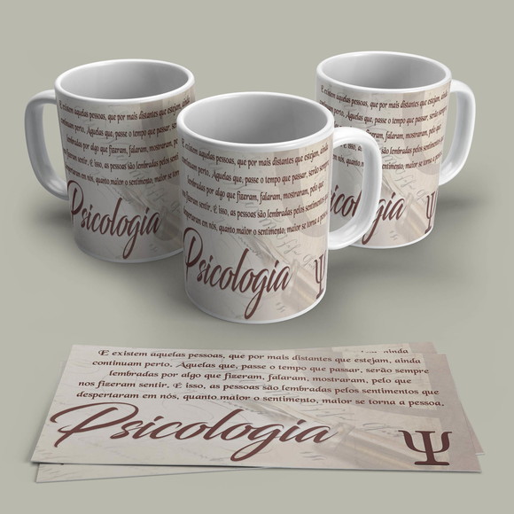 Caneca Profissão Psicologia