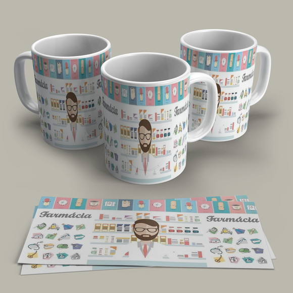 Caneca Profissão Farmácia