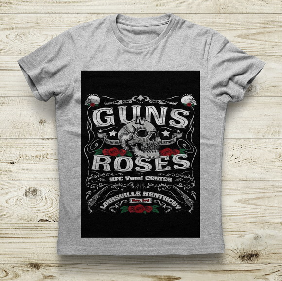 Camiseta Rock Guns N Roses