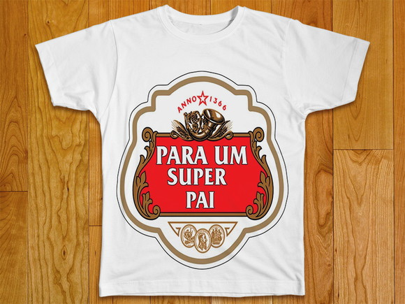 Camiseta Para Um Super Pai