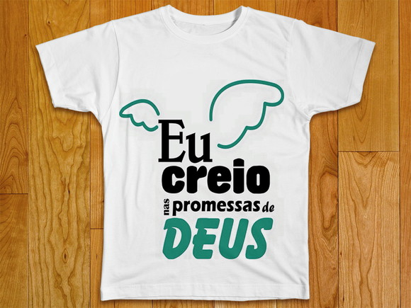 Camiseta Eu Creio Nas Promessas de Deus
