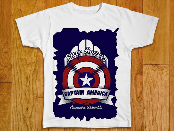 Camiseta Capitão América