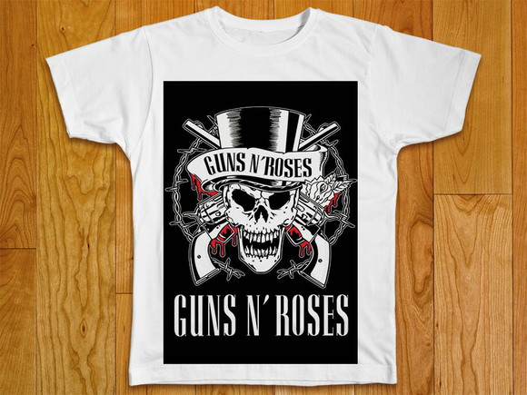 Camiseta Rock Guns N Roses