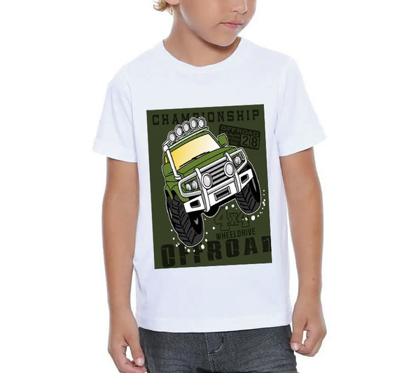 Camiseta Infantil Off Road