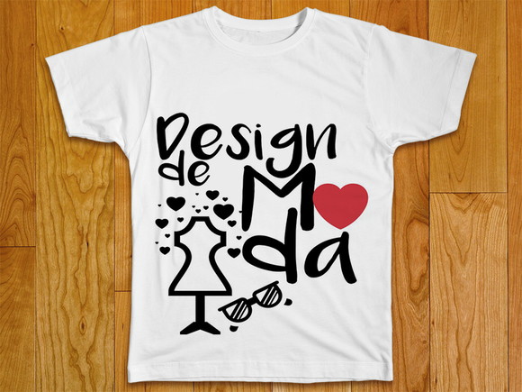 Camiseta Profissão Designer de Moda