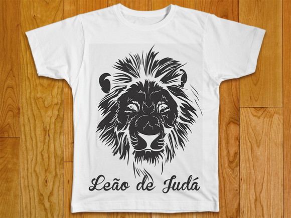 Camiseta Religiosa Leão de Judá