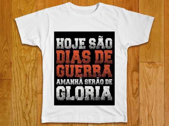 Camiseta Hoje São Dias de Guerra