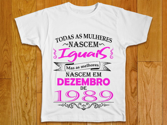 Camiseta Todas As Mulheres Nascem Iguais