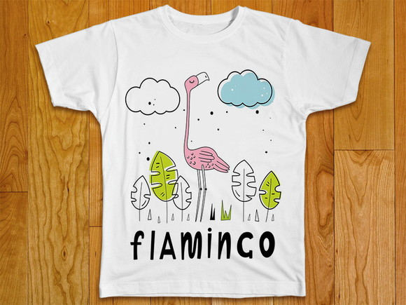 Camiseta Flamingo