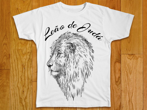 Camiseta Religiosa Leão de Judá
