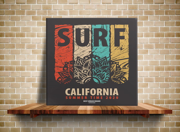 Azulejo Decorativo Surf
