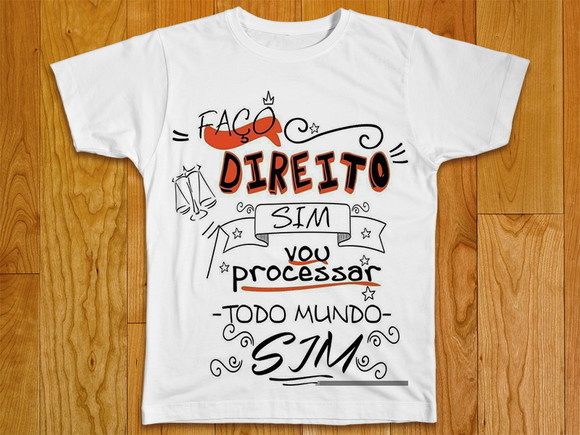 Camiseta Profissão Direito