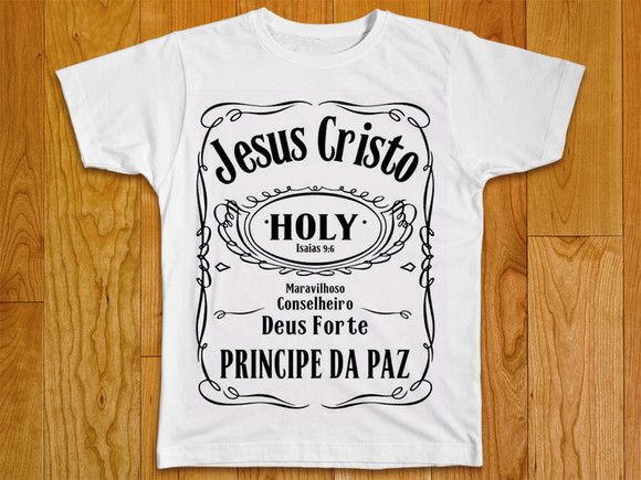 Camiseta Religiosa Jesus Cristo