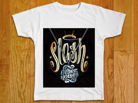 Camiseta Rock Slash