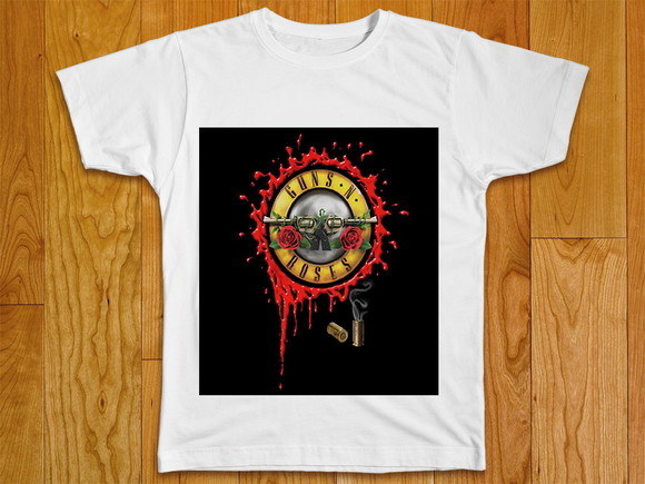 Camiseta Rock Guns N Roses