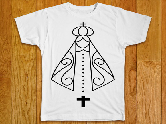 Camiseta Religiosa Nossa Senhora